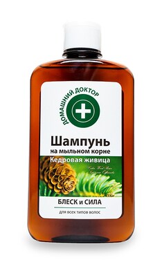ДОМАШНИЙ ДОКТОР-Шампунь для волос Домашний Доктор Кедровая живица блеск и сила 300 мл-4823015935534-