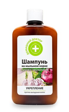 ДОМАШНИЙ ДОКТОР-Шампунь для волос Домашний Доктор Луково-чесночный 300 мл-4823015935664-