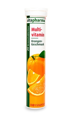 ALTAPHARMA-Шипучі таблетки Мультивітаміни Altapharma 20 шт-4305615614380-