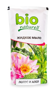 BIO NATURELL-Рідке мило Bio Naturell Лотос і алое 500 мл-4820168431319-