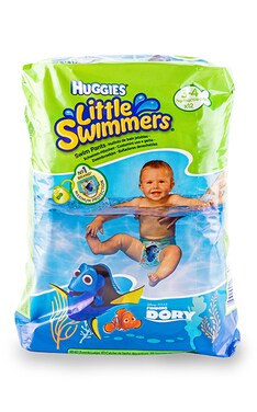 HUGGIES-Підгузники-трусики дитячі Huggies Little Swimmer розмір 3-4 вага 7-15 кг 12 шт-36000183399-