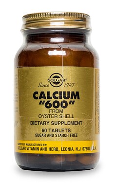SOLGAR VITAMIN СОЛГАР-Биологически активная добавка Solgar Кальций 600 из раковин устриц таблетки 60 шт-2226860000000-