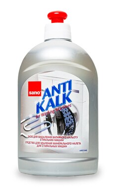 SANO-Засіб для видалення вапняного нальоту з пральних машин Sano 500 мл-7290010935260-