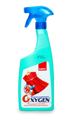 SANO-Засіб для виведення плям для кольорових і білих тканин Sano Oxygen 750 мл-7290005430602-