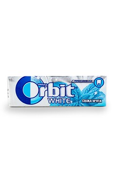 ORBIT-Жувальна гумка без цукру Orbit White Свіжа М'ята з ароматом м'яти та ментолу 10 шт-42069942-