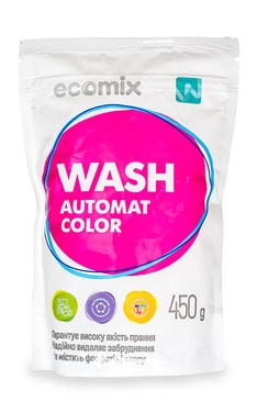 ECOMIX-Порошок для стирки Ecomix живой цвет 450 г-4820017660983-