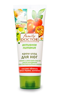 FAMILY DOCTOR-Крем для ніг Family Doctor Активне Живлення 75 мл-4823080001363-