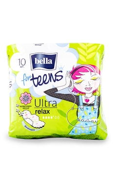 BELLA-Прокладки Bella for Teens Ultra Relax гігієнічні 10 шт-5900516302382-