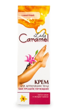 LADY CARAMEL-Крем для депиляции тела Lady Caramel Быстродействующий 100 мл-4823015920288-