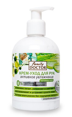 FAMILY DOCTOR-Крем для рук Family Doctor Активне Зволоження 270 мл-4823080002049-