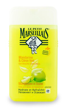 MARSEILLAIS-Гель для душу Le Petit Marseillais Мандарин та Лайм 250 мл-3251241048482