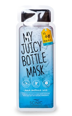SCINIC-Маска для обличчя Scinic My Juicy Bottle Mask Aqua Ampoule Зволоження 1 шт-8809121478383-