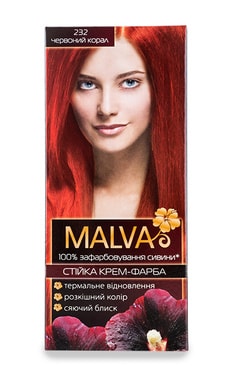 МАЛЬВА-D_ФАРБА №232 ЧЕРВОНИЙ КОРАЛ-4820000308625-