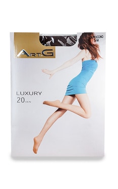 ART G-Колготки Art G Luxury Cappuccino 20 Den-4820040171630-