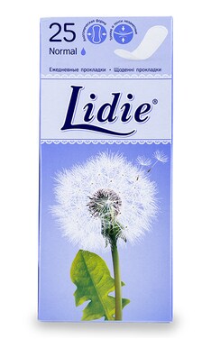 LIDIE-Прокладки женские ежедневные Lidie Normal 25 шт-5029053540184-