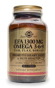 SOLGAR VITAMIN СОЛГАР-Біологічно-активна добавка Solgar Омега 3-6-9 ЕЖК капсули 60 шт-2226870000000-