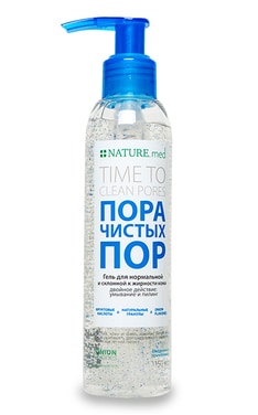 NATURE.MED-Гель для умывания лица Nature.med Пора чистых пор 150 мл-4820065532614-