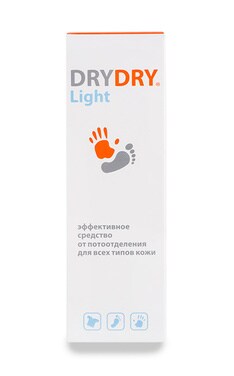 DRYDRY-Средство от чрезмерного потоотделения Dry Dry Light 50 мл-2285440000000-