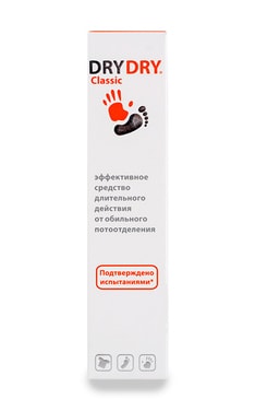 DRYDRY-Средство от чрезмерного потоотделения Dry Dry Classic 35 мл-2285420000000-