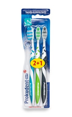 PROKUDENT-Набір зубних щіток Prokudent med Heavy 3 шт-4305615574196-