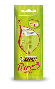 BIC-Станок для гоління Bic Pure Lady 3-леза 2 шт-3086123221642-