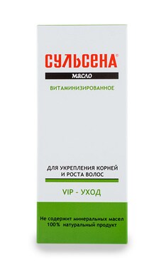 СУЛЬСЕНА-Олія для волосся вітамінізована Сульсена для зміцнення коренів росту волосся 100 мл-2313080000000-