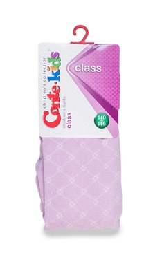 CONTE-Колготки дитячі Conte-kids Class розмір 140-146 Бузкові1 шт-4810226170694-