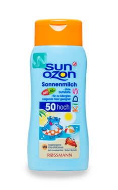 SUNOZON-Солнцезащитное молочко для детей фактор защиты Sun Ozon SPF 50 200 мл-4305615827742-