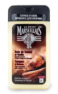 MARSEILLAIS-Гель-шампунь для волос Le Petit Marseillais Сандал и Ваниль 250 мл-3574661264349-