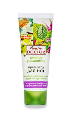 FAMILY DOCTOR-Крем-догляд для ніг Family Doctor Зняття втоми 75 мл-4823080001356-