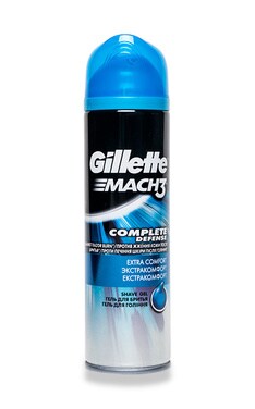 GILLETTE MACH 3-Гель для бритья мужской Gillette Mach 3 Extra Comfort 200 мл-7702018291038-