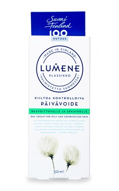 LUMENE-Крем для обличчя денний матуючий Lumene Klassikko для жирної та комбінованої шкіри 50 мл-6412600813326-