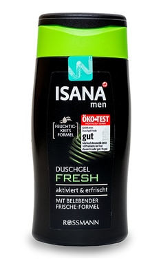 ISANA MEN-Гель для душу чоловічий Isana Fresh 300 мл-4305615614168-