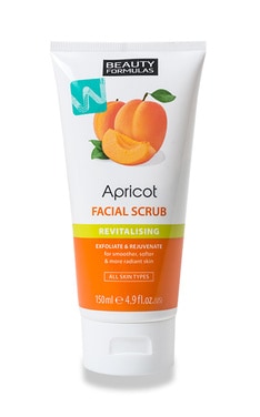 BEAUTY FORMULAS-Скраб для лица Beauty Formulas Абрикос 150 мл-5012251009966