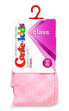 CONTE-Колготки детские Conte-kids Class размер 80-86 Светло-розовые 1 шт-4810226024072-
