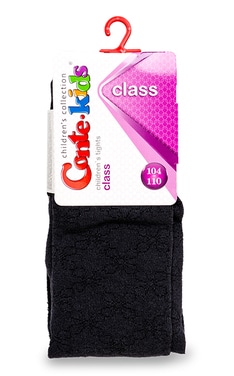 CONTE-Колготки дитячі Conte-kids Class розмір 104-110 Графіт 1 шт-4810226023273-