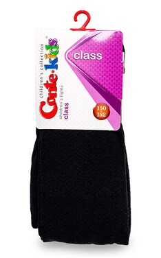 CONTE-Колготки дитячі Conte-kids Class розмір 150-152 Графіт 1 шт-4810226024003-