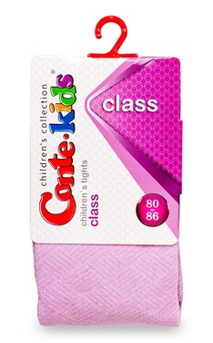 CONTE-Колготки дитячі Conte-kids Class розмір 80-86 Бузкові 1 шт-4810226024157-