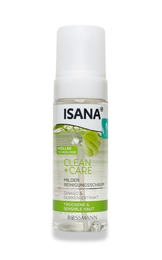 ISANA-Мицеллярная пенка для снятия макияжа Isana Для сухой и чувствительной кожи 150 мл-4068134055125-