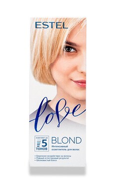 LOVE-Інтенсивний освітлювач для волосся Estel Love Blond  1 шт-4606453045344-