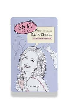HOLIKA HOLIKA-Тканевая маска для лица после вечеринки Holika Holika After Drinking mask sheet 1 шт-8806334350437-