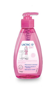 LACTACYD-Засіб для інтимной гігієни Lactacyd Для дівчат з дозатором 200 мл-5391520948084-