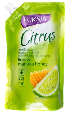 LUKSJA-Крем-мыло Luksja Citrus Лайм и Мед Манука 400 мл-5900998007263-
