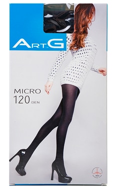 ART G-Колготки ArtG Micro Nero 120 den-4820040264936-