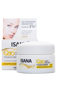 ISANA-Крем для лица дневной Isana Q10 для женщин от 25 до 40 лет 50 мл-4305615481562-