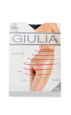 GIULIA-Колготки Giulia Slim Nero 40 den -4824092067132-