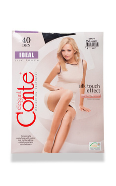 CONTE-Колготки Conte IDEAL матовые Grafit 40 den-4810226162644-