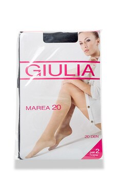 GIULIA-Гольфы женские Giulia Marea Nero 20 den размер 23-25 ​​2 шт-4820040120720-