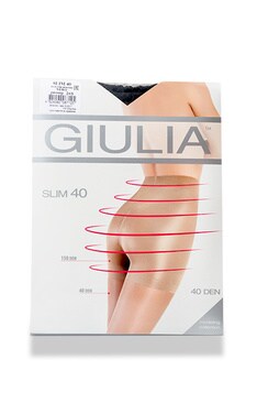 GIULIA-Колготки Giulia Slim Nero 40 den -4824092067132-