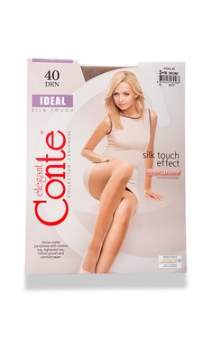 CONTE-Колготки Conte IDEAL матові Bronz 40 den-4810226162583-